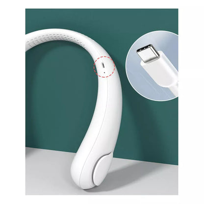 360‑Degree Bladeless Wearable Neck Fan