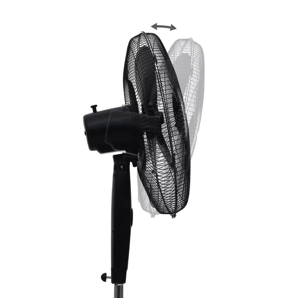 Oscillating Pedestal Floor Fan with Remote Control